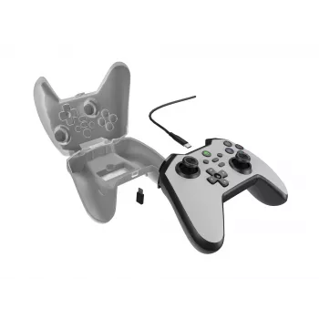 GENESIS Mangan 300 Λευκό USB Gamepad Αναλογικό / Ψηφιακό Android, Nintendo Switch, PC