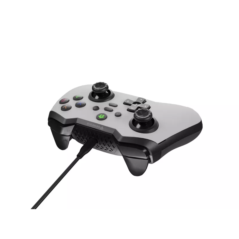 GENESIS Mangan 300 Λευκό USB Gamepad Αναλογικό / Ψηφιακό Android, Nintendo Switch, PC