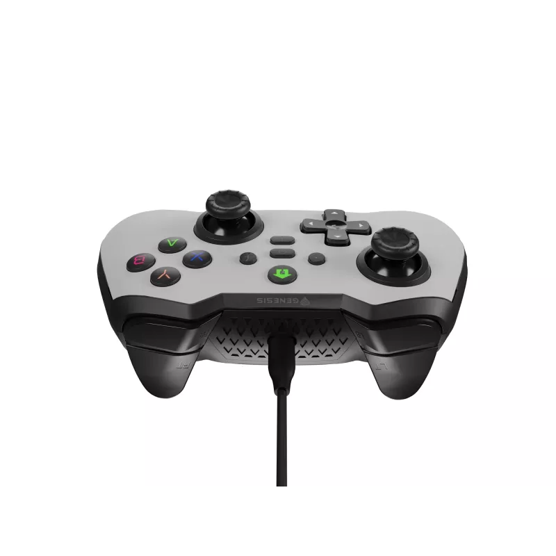 GENESIS Mangan 300 Λευκό USB Gamepad Αναλογικό / Ψηφιακό Android, Nintendo Switch, PC