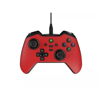 GENESIS Mangan 300 Κόκκινο USB Gamepad Αναλογικό / Ψηφιακό Android, Nintendo Switch, PC