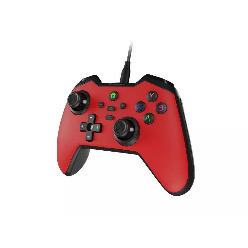 GENESIS Mangan 300 Κόκκινο USB Gamepad Αναλογικό / Ψηφιακό Android, Nintendo Switch, PC