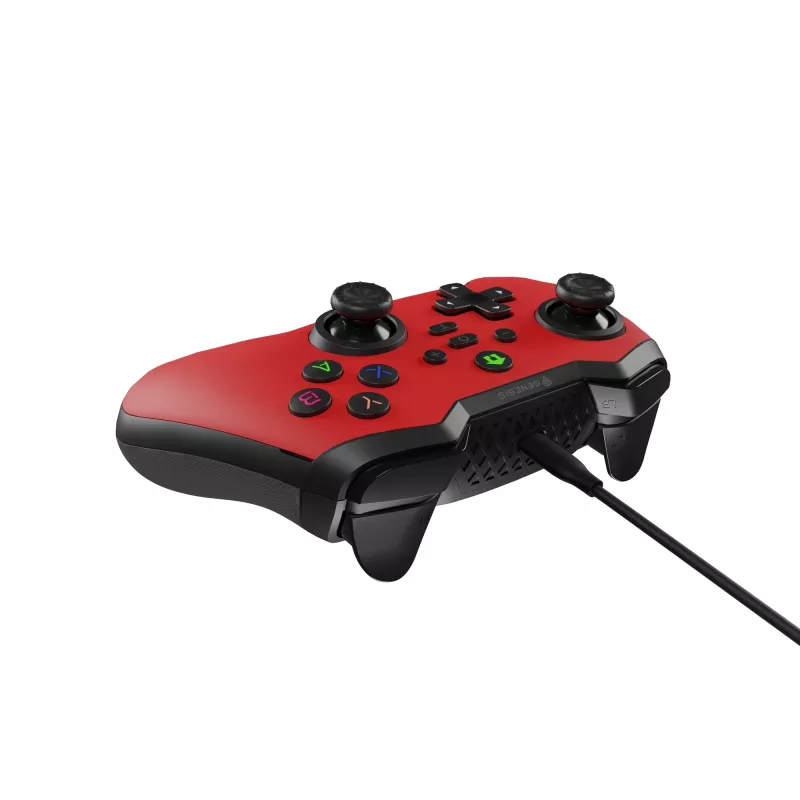 GENESIS Mangan 300 Κόκκινο USB Gamepad Αναλογικό / Ψηφιακό Android, Nintendo Switch, PC