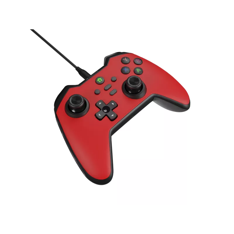 GENESIS Mangan 300 Κόκκινο USB Gamepad Αναλογικό / Ψηφιακό Android, Nintendo Switch, PC