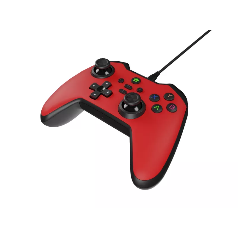 GENESIS Mangan 300 Κόκκινο USB Gamepad Αναλογικό / Ψηφιακό Android, Nintendo Switch, PC