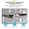 StarTech.com Κάρτα PCIe USB Type-C 4 θυρών, USB 3.2 10Gbps, Κάρτα επέκτασης USB-C PCI Express, 4x ανεξάρτητοι ελεγκτές USB, Windows/Linux/macOS, TAA-συμβατό