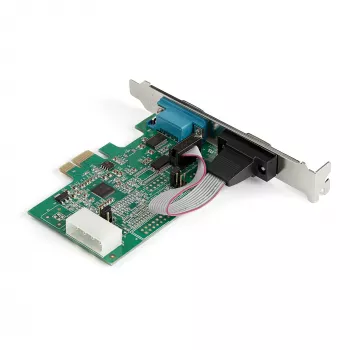 StarTech.com Προσαρμογέας Σειριακής RS232 PCI Express 2 Θυρών - Σειριακός Host-Controller PCIe RS232 - Κάρτα PCIe σε Διπλή Σειριακή DB9 - 16950 UART - Κάρτα επέκτασης - Windows & Linux