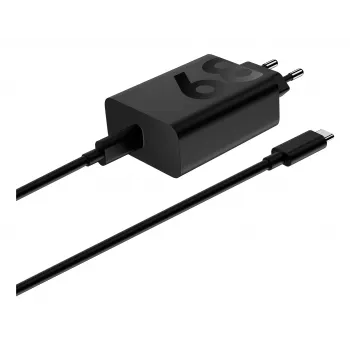 Motorola TurboPower 68W Universal μαύρος φορτιστής γρήγορης φόρτισης AC για εσωτερικό χώρο