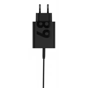 Motorola TurboPower 68W Universal μαύρος φορτιστής γρήγορης φόρτισης AC για εσωτερικό χώρο