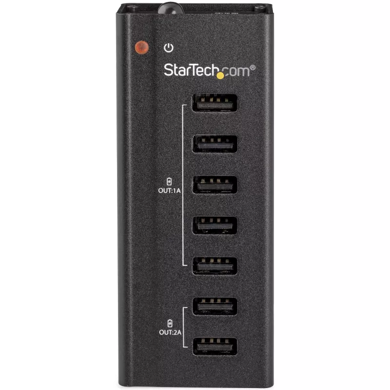 StarTech.com Σταθμός φόρτισης USB 7 θυρών με 5 θύρες x 1A και 2 θύρες x 2A