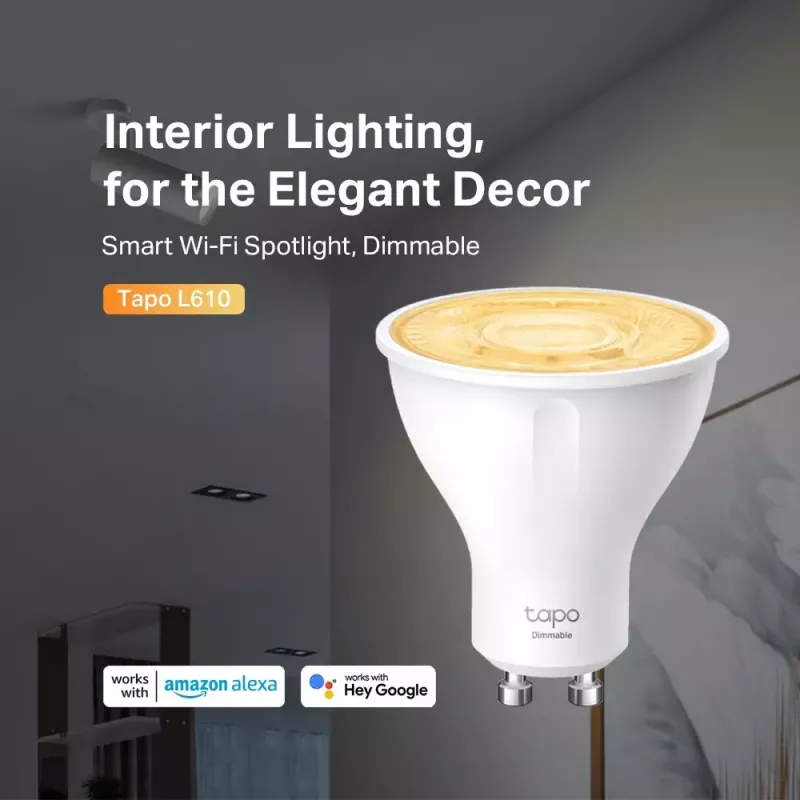 Έξυπνος λαμπτήρας TP-Link Tapo L610 Wi-Fi Dimmable Λευκό
