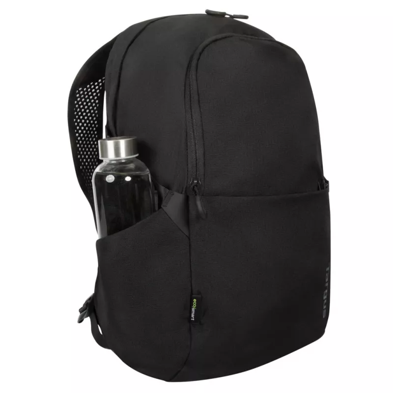 Targus TBB641GL EcoSmart Zero Waste σακίδιο πλάτης για laptop 15–16 ιντσών, πλαστικό, μαύρο