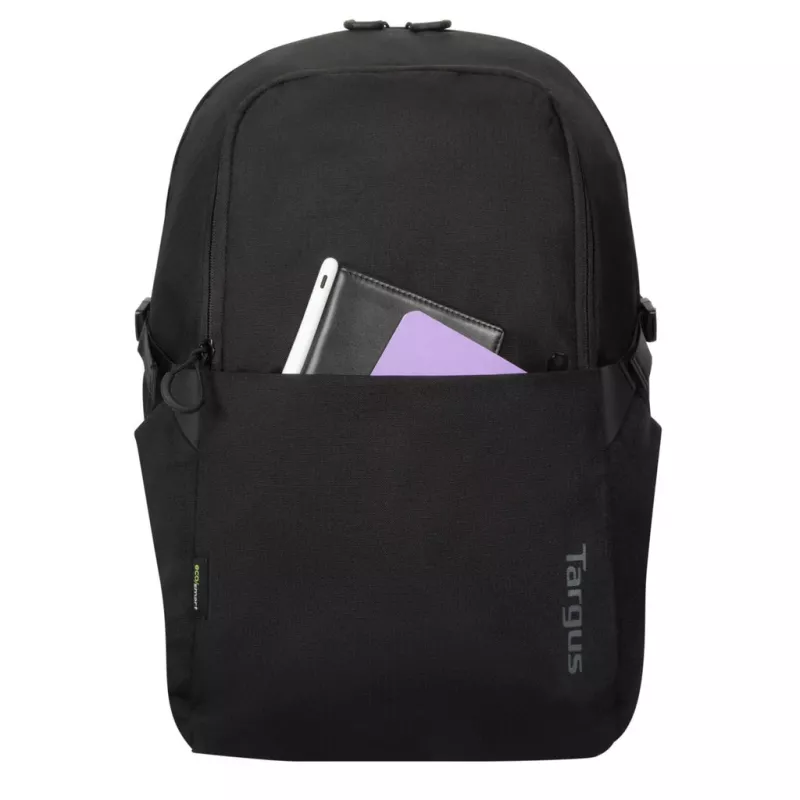 Targus TBB641GL EcoSmart Zero Waste σακίδιο πλάτης για laptop 15–16 ιντσών, πλαστικό, μαύρο