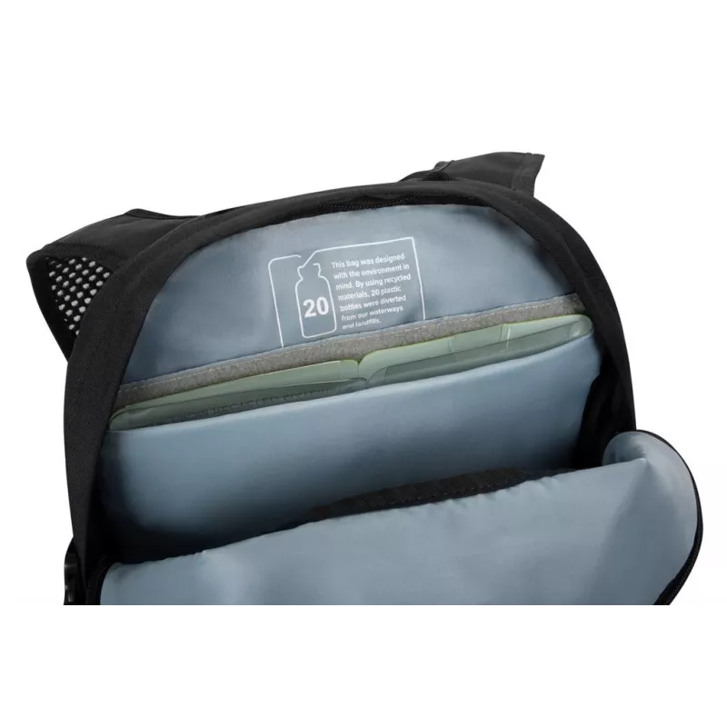 Targus TBB641GL EcoSmart Zero Waste σακίδιο πλάτης για laptop 15–16 ιντσών, πλαστικό, μαύρο