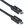 StarTech.com Καλώδιο Thunderbolt 5 3ft (1m), 80 Gbit/s/Έως 120 Gbit/s, 240 W PD, 8K 60 Hz, πιστοποιημένο καλώδιο Thunderbolt – Συμβατό με Thunderbolt 4/USB4/USB-C