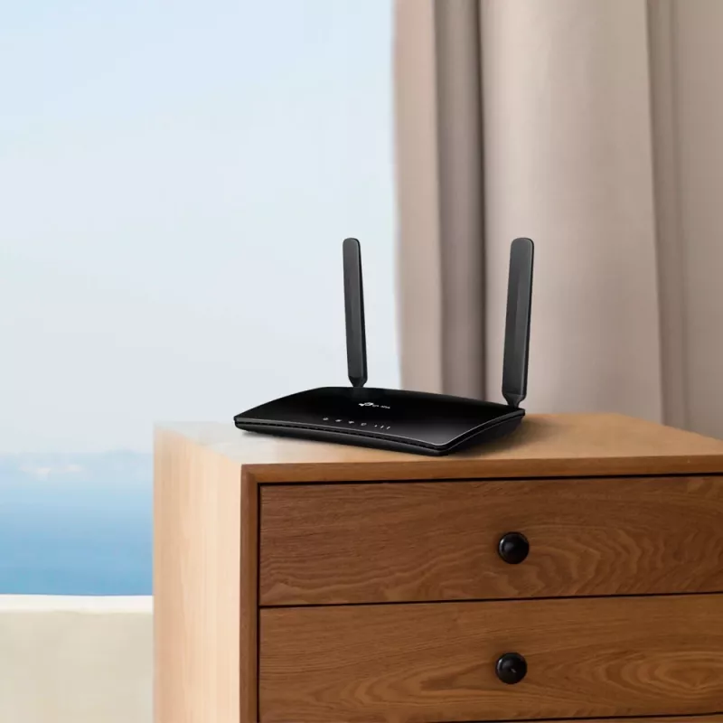 TP-Link TL-MR150 Ασύρματος δρομολογητής Fast Ethernet Single-Band (2,4 GHz) 4G Μαύρο