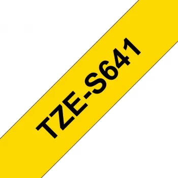 Brother TZE-S641 Ταινία ετικετών Μαύρο σε Κίτρινο TZ