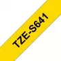 Brother TZE-S641 Ταινία ετικετών Μαύρο σε Κίτρινο TZ