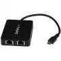 StarTech.com Προσαρμογέας USB-C σε Dual Gigabit Ethernet με θύρα USB (Type-A)