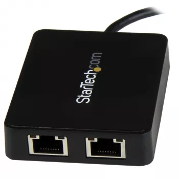 StarTech.com Προσαρμογέας USB-C σε Dual Gigabit Ethernet με θύρα USB (Type-A)