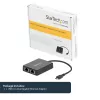 StarTech.com Προσαρμογέας USB-C σε Dual Gigabit Ethernet με θύρα USB (Type-A)