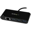 StarTech.com Προσαρμογέας USB-C σε Ethernet με Hub USB 3.0 3 θυρών και Power Delivery