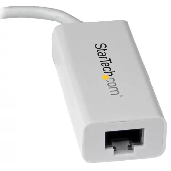 StarTech.com Προσαρμογέας USB-C σε Gigabit δικτύου - Λευκό, Ενσύρματο, USB Type-C, Ethernet, 5000 Mbit/s, Λευκό