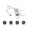 StarTech.com Προσαρμογέας USB-C σε Gigabit δικτύου - Λευκό, Ενσύρματο, USB Type-C, Ethernet, 5000 Mbit/s, Λευκό