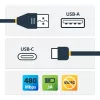 StarTech.com Καλώδιο USB-C σε USB-A - M/M - 1m - USB 2.0