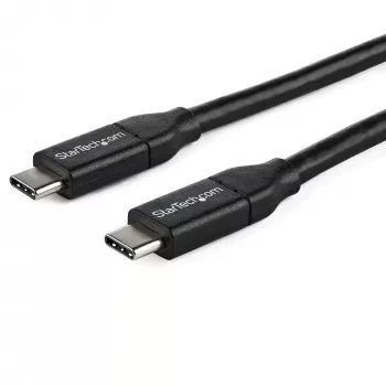 StarTech.com Καλώδιο USB-C σε USB-C με 5A PD – M/M – 1 m – USB 2.0 – Πιστοποιημένο USB-IF