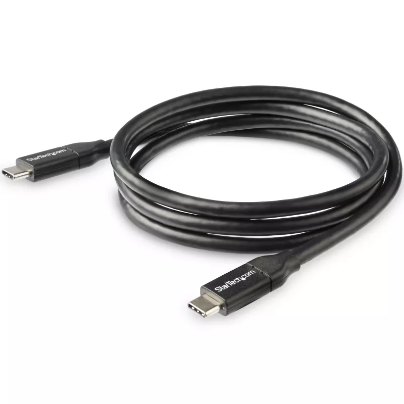 StarTech.com Καλώδιο USB-C σε USB-C με 5A PD – M/M – 1 m – USB 2.0 – Πιστοποιημένο USB-IF