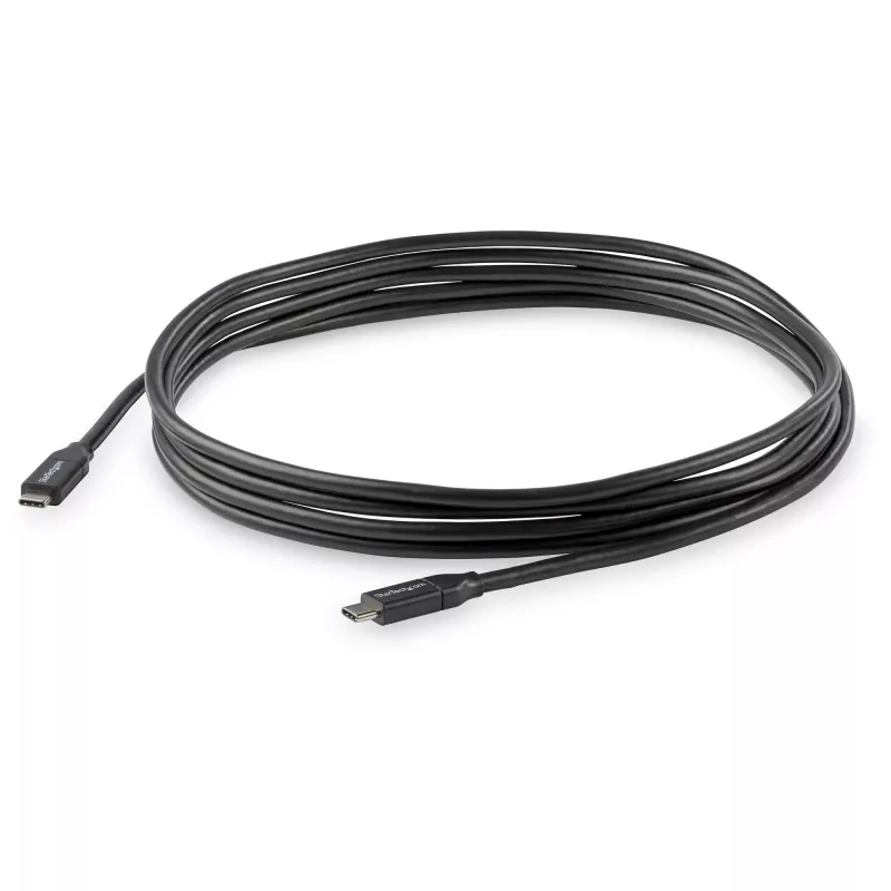 StarTech.com Καλώδιο USB-C σε USB-C με 5 A PD – M/M – 3 m (10 ft.) – USB 2.0 – Πιστοποιημένο USB-IF