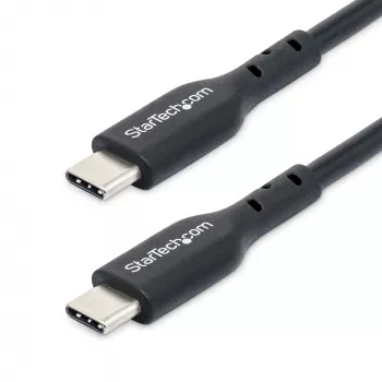 StarTech.com Καλώδιο φόρτισης USB-C 3m (9.8ft), Καλώδιο USB C, Καλώδιο φόρτισης laptop USB 2.0 Type-C, 60W 3A Power Delivery, Επένδυση TPE, Καλώδιο μεταφοράς δεδομένων USB-C, M/M