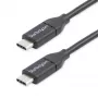 StarTech.com Καλώδιο USB-C - M/M - 0,5 m - USB 2.0, 0,5 m, USB C, USB C, USB 2.0, Αρσενικό/Αρσενικό, Μαύρο
