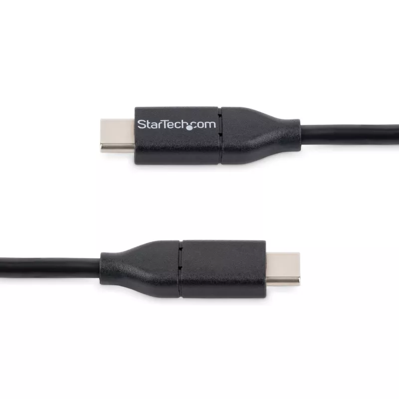 StarTech.com Καλώδιο USB-C - M/M - 0,5 m - USB 2.0, 0,5 m, USB C, USB C, USB 2.0, Αρσενικό/Αρσενικό, Μαύρο