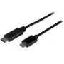 StarTech.com USB2CUB50CM Καλώδιο USB-C σε Micro-USB B, αρσενικό/αρσενικό, USB 2.0, συμβατό με Thunderbolt 3, 0,5 m, μαύρο