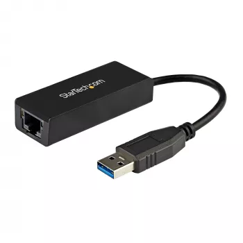 StarTech.com Προσαρμογέας δικτύου USB 3.0 σε Gigabit Ethernet, 10/100/1000 Mbit/s, USB σε RJ45, Προσαρμογέας USB 3.0 σε LAN, Προσαρμογέας Ethernet USB 3.0 (GbE), Συμμόρφωση TAA