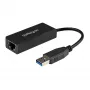 StarTech.com Προσαρμογέας δικτύου USB 3.0 σε Gigabit Ethernet, 10/100/1000 Mbit/s, USB σε RJ45, Προσαρμογέας USB 3.0 σε LAN, Προσαρμογέας Ethernet USB 3.0 (GbE), Συμμόρφωση TAA