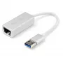 StarTech.com Προσαρμογέας δικτύου USB 3.0 σε Gigabit - Ασημί, Ενσύρματο, USB, Ethernet, 2000 Mbit/s, Ασημί