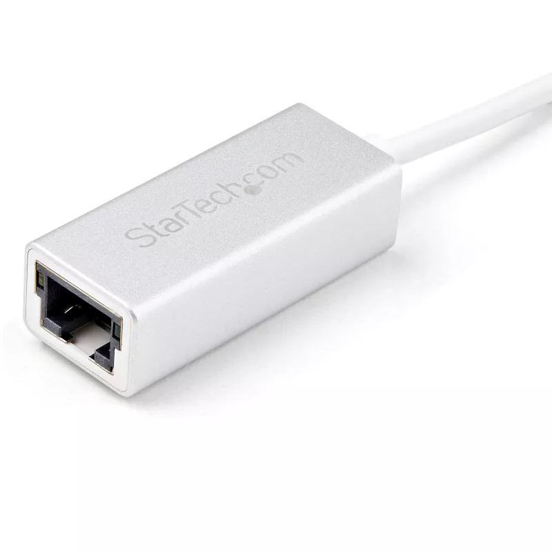 StarTech.com Προσαρμογέας δικτύου USB 3.0 σε Gigabit - Ασημί, Ενσύρματο, USB, Ethernet, 2000 Mbit/s, Ασημί