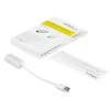 StarTech.com Προσαρμογέας δικτύου USB 3.0 σε Gigabit - Ασημί, Ενσύρματο, USB, Ethernet, 2000 Mbit/s, Ασημί