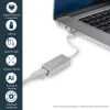 StarTech.com Προσαρμογέας δικτύου USB 3.0 σε Gigabit - Ασημί, Ενσύρματο, USB, Ethernet, 2000 Mbit/s, Ασημί