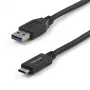 StarTech.com USB31AC1M Καλώδιο USB-A σε USB-C, αρσενικό/αρσενικό, USB 3.1, 10 Gbps, 1 m (3 ft), μαύρο