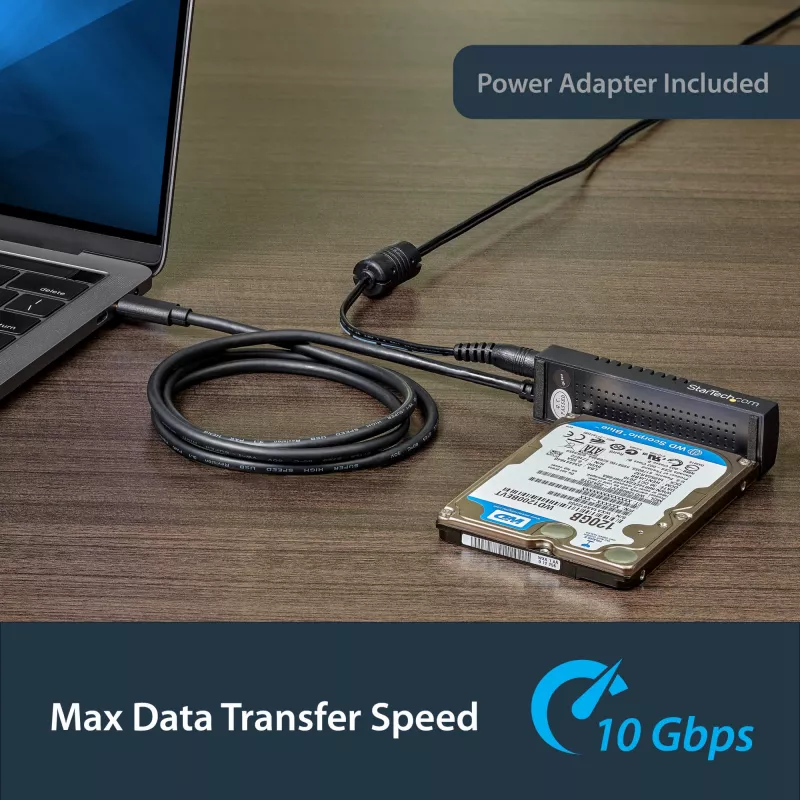 StarTech.com Καλώδιο προσαρμογέα USB 3.1 (10Gbps) για μονάδες SATA 2,5 ιντσών/3,5 ιντσών – USB-C