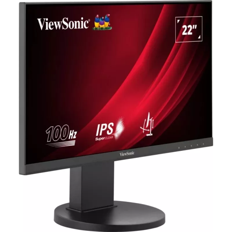 Viewsonic VG Series VG2208A-HD Οθόνη Υπολογιστή 55,9 cm (22 inch) 1920 x 1080 Pixel Full HD LED Μαύρο
