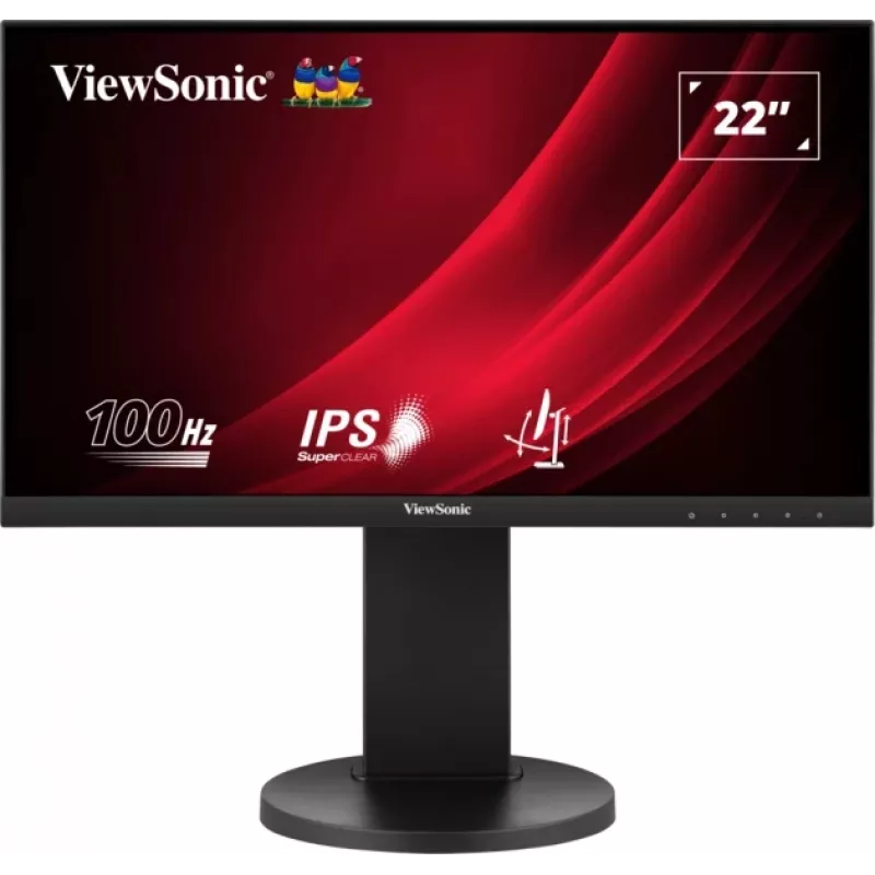 Viewsonic VG Series VG2208A-HD Οθόνη Υπολογιστή 55,9 cm (22 inch) 1920 x 1080 Pixel Full HD LED Μαύρο