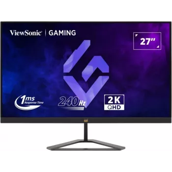 ViewSonic VX2758A-2K-PRO-3 gaming οθόνη 27 ιντσών (68,6 cm), IPS, 2560 x 1440 QHD, 240 Hz, 1 ms, FreeSync Premium, HDR400, 2x HDMI 2.1, DisplayPort, μαύρη