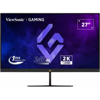 ViewSonic VX2758A-2K-PRO-3 gaming οθόνη 27 ιντσών (68,6 cm), IPS, 2560 x 1440 QHD, 240 Hz, 1 ms, FreeSync Premium, HDR400, 2x HDMI 2.1, DisplayPort, μαύρη