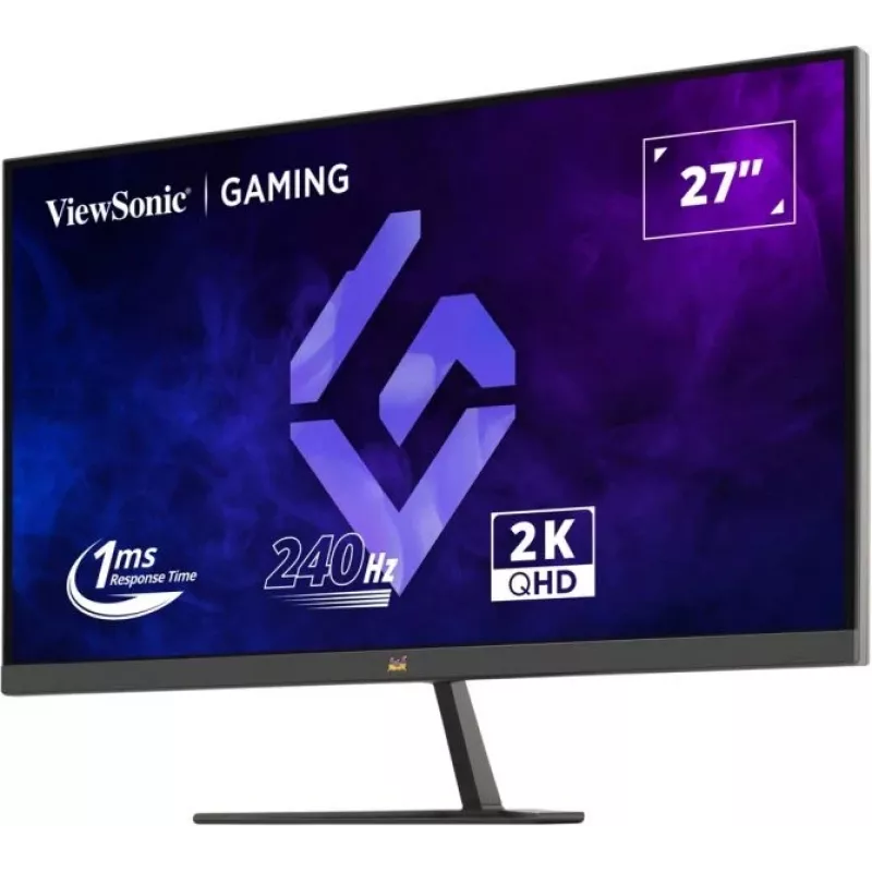 ViewSonic VX2758A-2K-PRO-3 gaming οθόνη 27 ιντσών (68,6 cm), IPS, 2560 x 1440 QHD, 240 Hz, 1 ms, FreeSync Premium, HDR400, 2x HDMI 2.1, DisplayPort, μαύρη