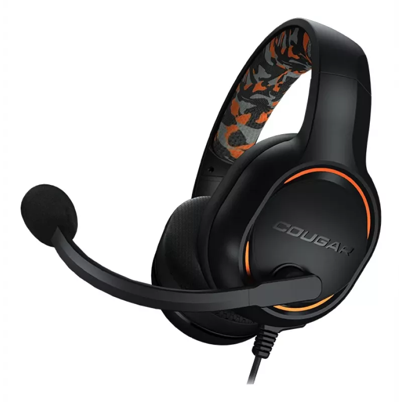 COUGAR Dive Ακουστικά Ενσύρματα Headband Gaming Μαύρο