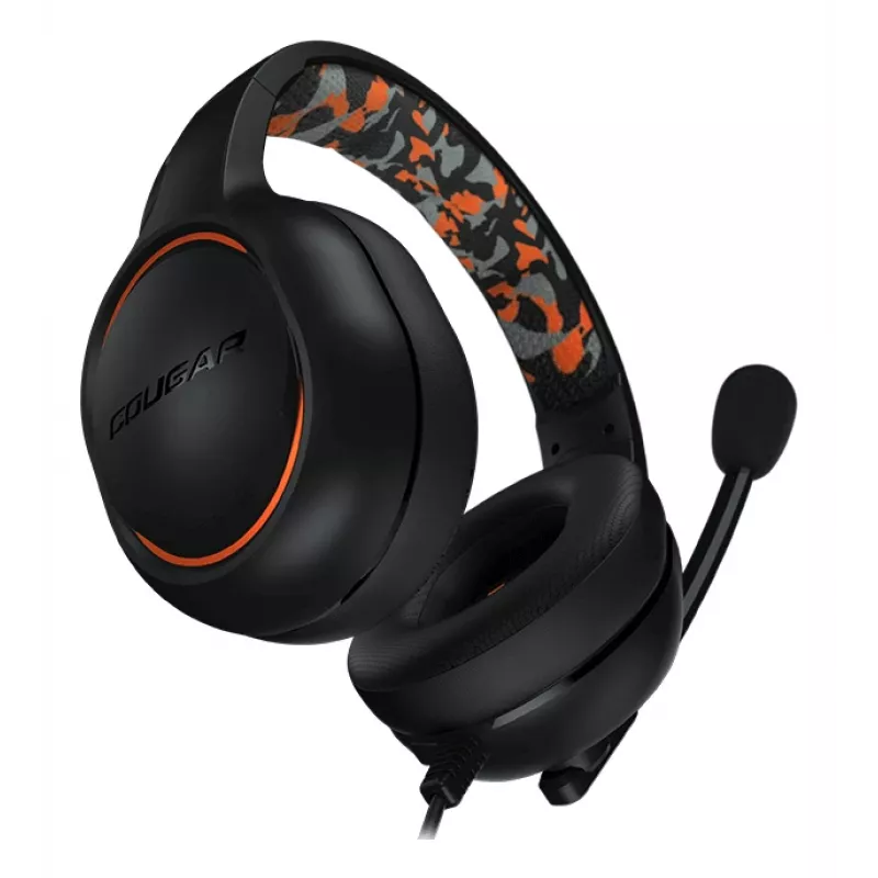 COUGAR Dive Ακουστικά Ενσύρματα Headband Gaming Μαύρο